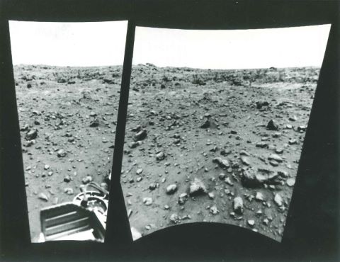 Vue stéréo de Mars, Viking 1
