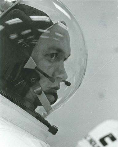 Portrait du Commandant Michael Collins, Apollo 11