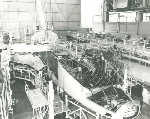 Enterprise (ou Orbiter Vehicule 101), première navette spatiale américaine construite…
