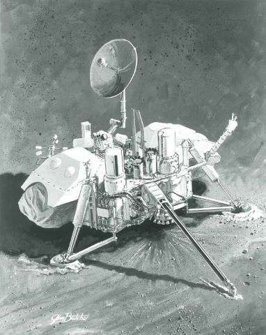 Maquette du module Ranger A destiné à photographier la Lune…
