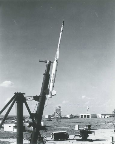 Lancement d’un missile d’expérimentation météorologique