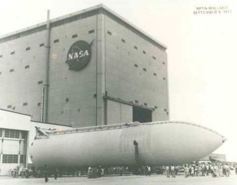 NASA Réservoir externe de la navette Enterprise...