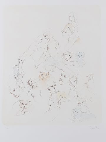 Leonor Fini (1907-1996) Danseuses et chats