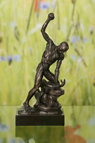 Arthur Dupagne (1895-1961) La Mort du serpent