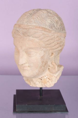 Gandhâra Importante tête de femme