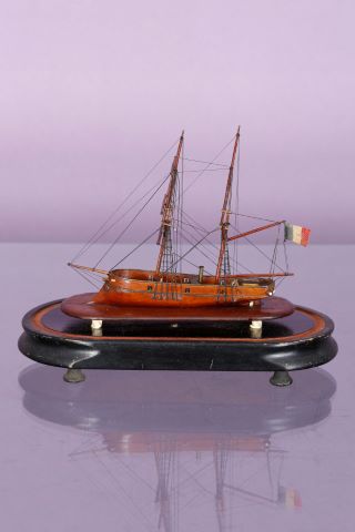 Maquette d’un deux-mâts