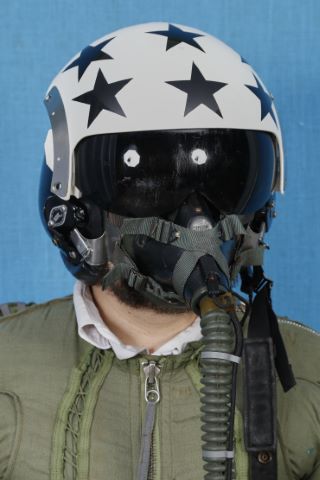 Casque de pilote américain