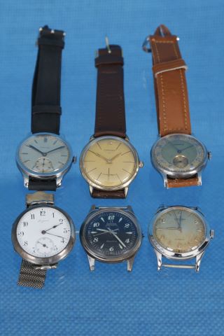 6 montres bracelet d’homme