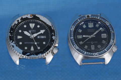 2 montres bracelet de plongée