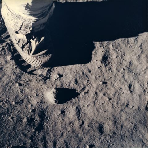 La Botte de Buzz Aldrin sur le sol lunaire, Apollo…