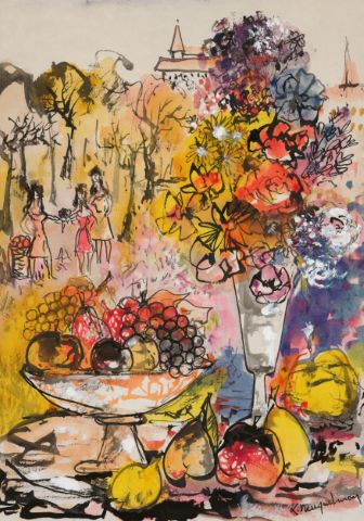 Nature morte au marché