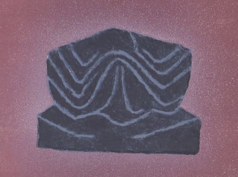 Raoul Ubac (1910-1985) Pierre taillée
