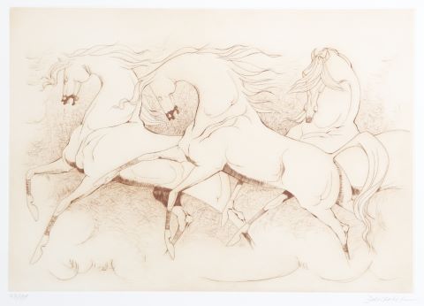 Paul de Chabot (né en 1939) Cavalcade III