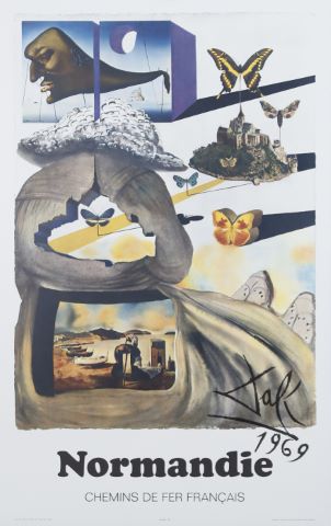 Salvador Dalí (1904-1989) SNCF Normandie