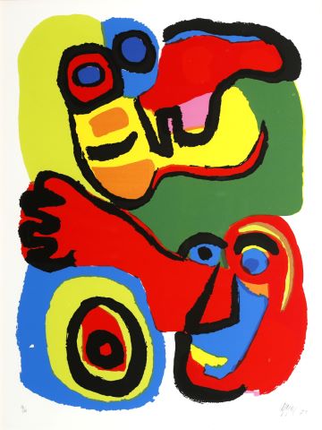 Karel Appel (1921-2006) Seeing Eyes