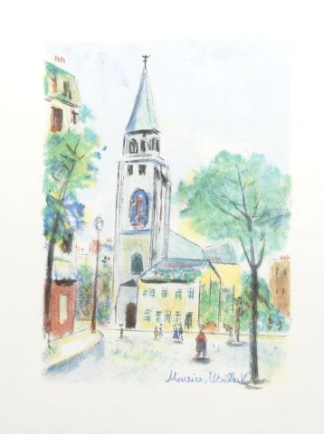 Maurice Utrillo (1883-1955) Saint Germain...