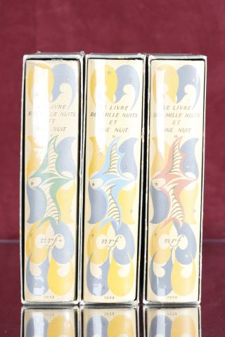 Le Livre des mille et une nuits, 3 volumes