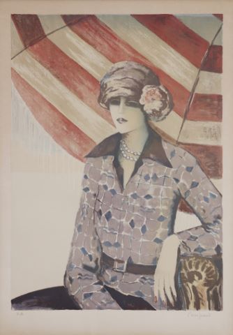 Jean-Pierre Cassigneul (né en 1935) Le Parasol