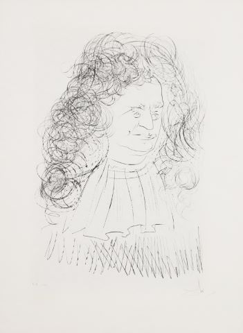 Salvador Dalí (1904-1989) Portrait de la Fontaine