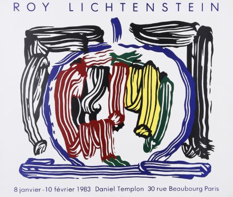 Roy Lichtenstein (1923-1997) d’après Pomme,...
