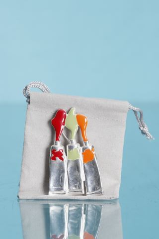 3 tubes de peintures