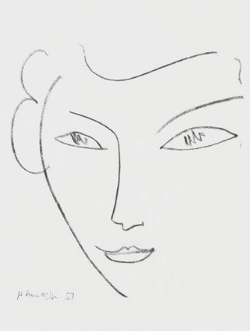 Visage souriant