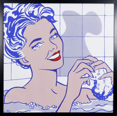 Roy Lichtenstein (1923-1997) d’après Woman in Bath