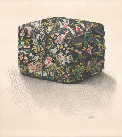 César (1921-1998) Compression BP pilote