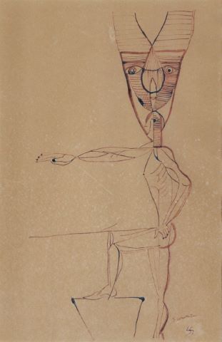 Léopold Survage (1879-1968) Personnage surréaliste