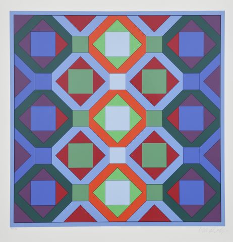 Victor Vasarely (1906-1997) Hommage...