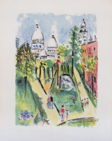 Maurice Utrillo (1883-1955) Le Sacré Cœur