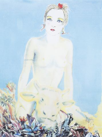 Martial Raysse (né en 1936) L’Enlèvement d’Europe