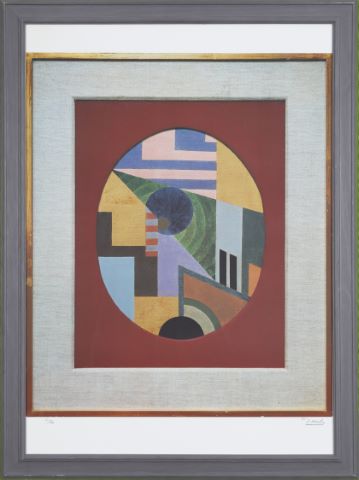 César Domela (1900-1992) Composition géométrique