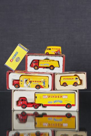 Corgi Toys 5 véhicules collection Pinder