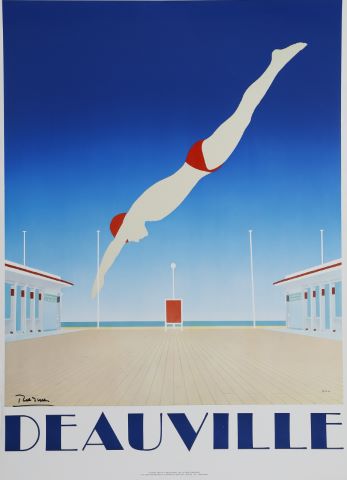 Affiche Deauville