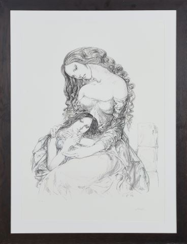 Attribué à Léonard Tsuguharu Foujita (né en 1968)...