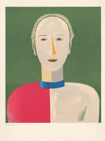 D’après Kasimir Malevitch Peasant in the fields &...