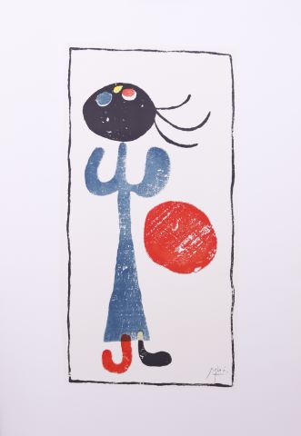 Joan Miró (1893-1983) Enfant et ballon