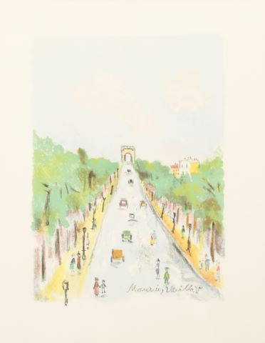 Maurice Utrillo (1883-1955) L’Arc de Triomphe...