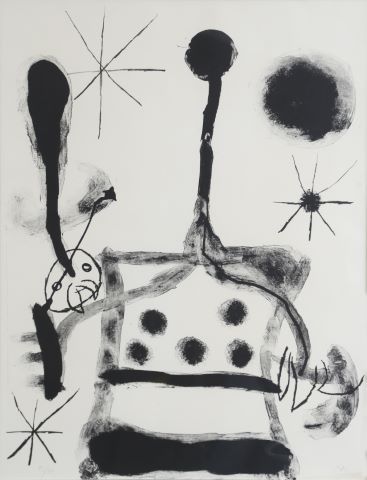 Joan Miró (1893-1983) Album 19, planche 18