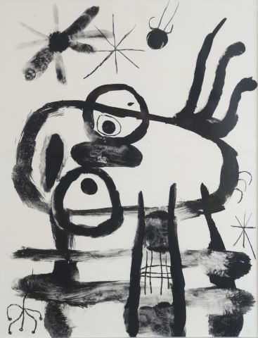 Joan Miró (1893-1983) Album 19, planche 19