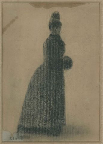 École française du début du XXe siècle Femme...