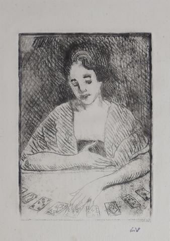 Louis Valtat (1869-1952) La Tireuse de carte