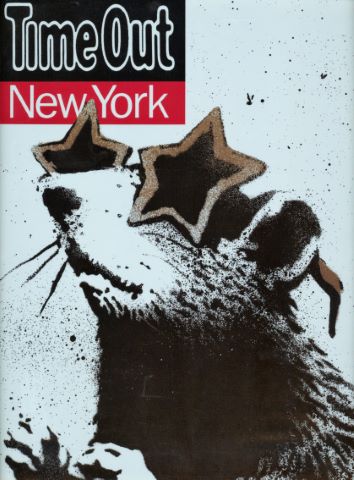 Banksy (né en 1974) Time Out New York