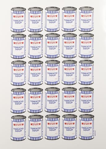 Banksy (né en 1974) Soup cans
