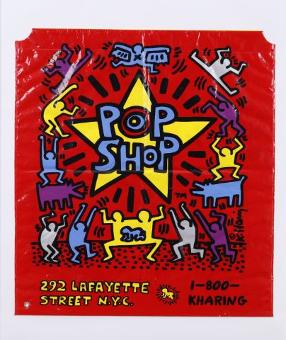Keith Haring (1958-1990) d’après Pop Shop bag
