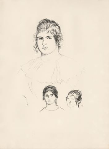 Auguste Renoir (1841-1919) d’après Jeune fille...