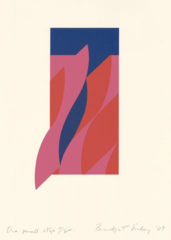 Bridget Riley (née en 1931) One Small Step
