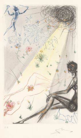 Le Berger, planche 3 du Cantique des Cantiques (The Song…
