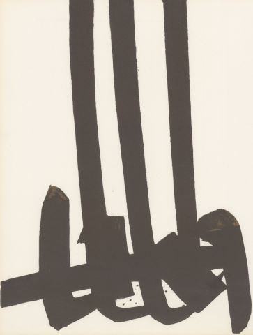 Pierre Soulages (né en 1919) Lithographie n°28
